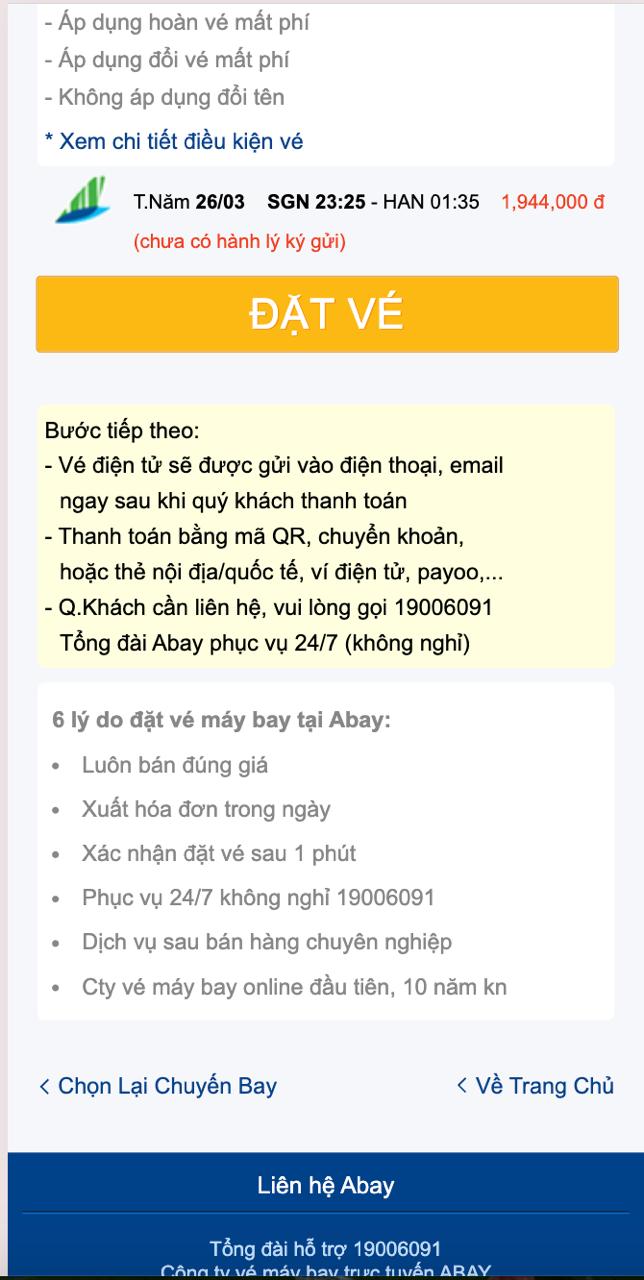 APP VÉ MÁY BAY ABAY 5